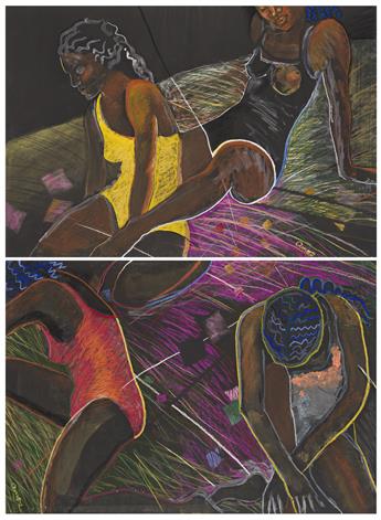 EMMA AMOS (1937 - 2020) Time Out.